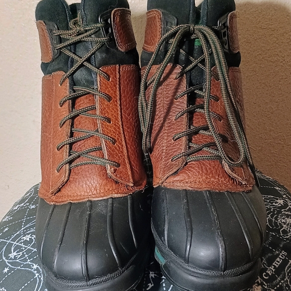 G.H. Bass & Co. Brown and Black Rain & Snow Boots - Picture 2 of 9